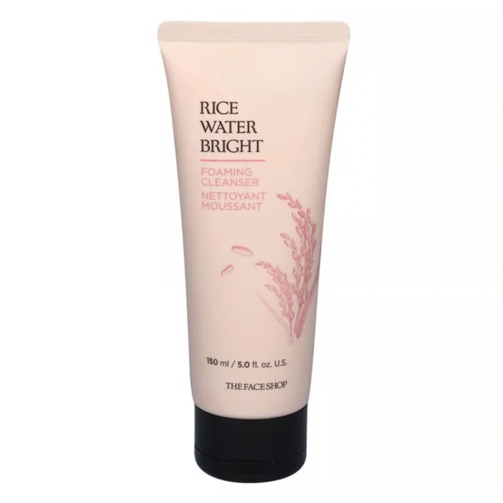 New Rice Water Bright Foaming Cleanser The Face Shop 5.0 fl oz 150 mL Sealed